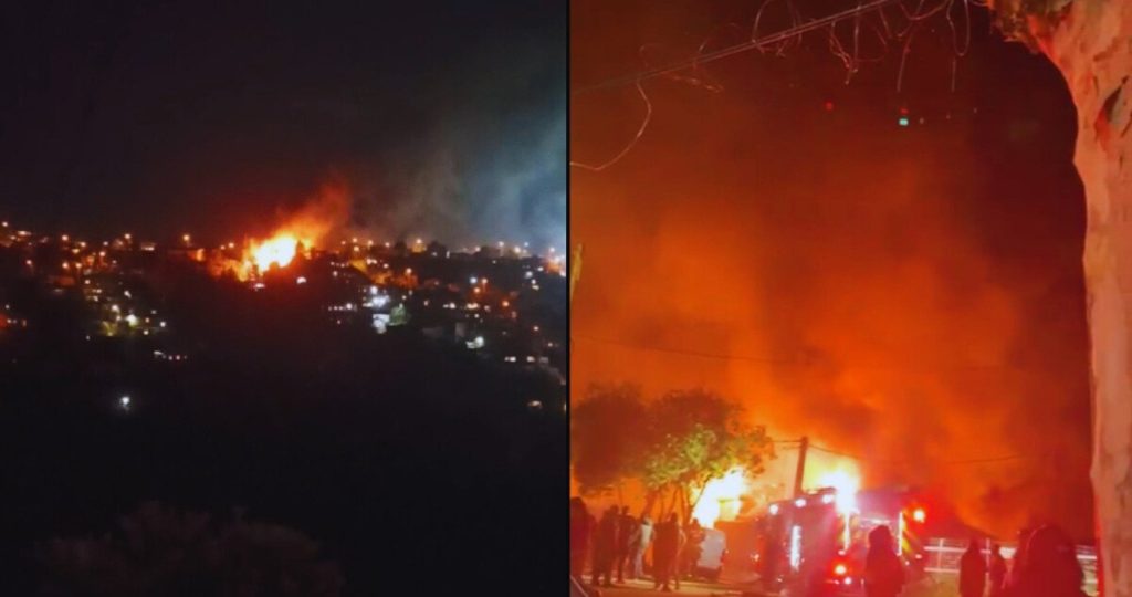 Incendio consume viviendas en Viña del Mar, emergencia controlada