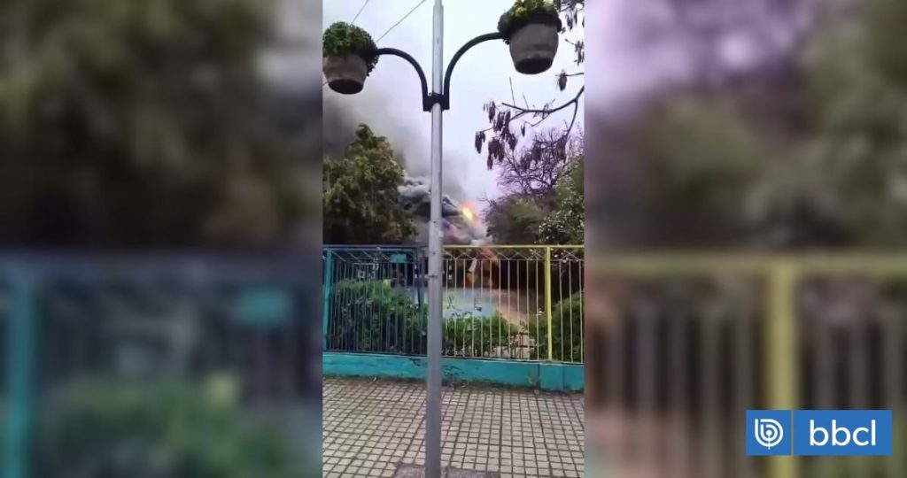Incendio en Chiguayante causa caos y afecta tránsito local