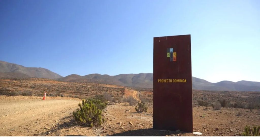 Proyecto Dominga avanza hacia su construcción en 2026.