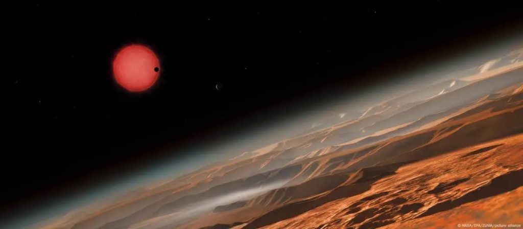 Descubren Indicios de Atmósfera en Exoplaneta TRAPPIST-1e