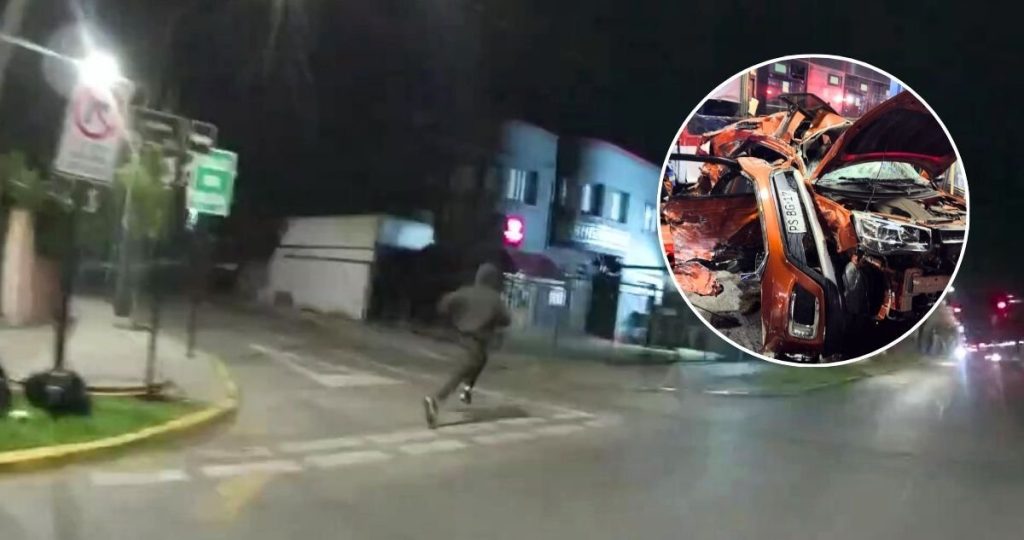 Impactante Choque en Providencia: Conductor Bajo Efecto de Drogas