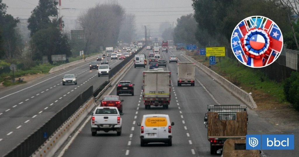 Éxodo Masivo de Vehículos de Santiago por Fiestas Patrias