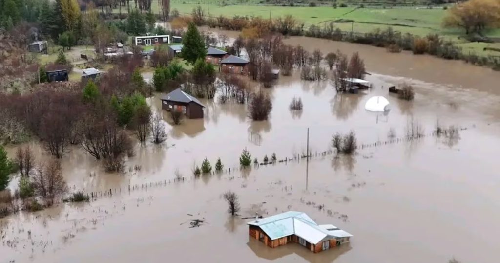 Aysén en crisis: daños y aislamiento por intensas lluvias recientes