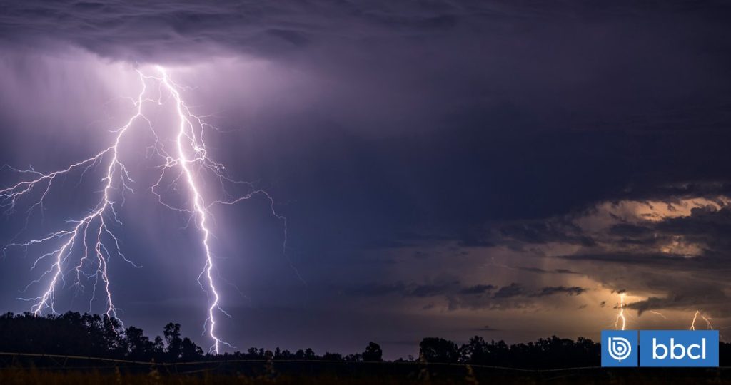 Se prevén tormentas eléctricas en cuatro regiones de Chile