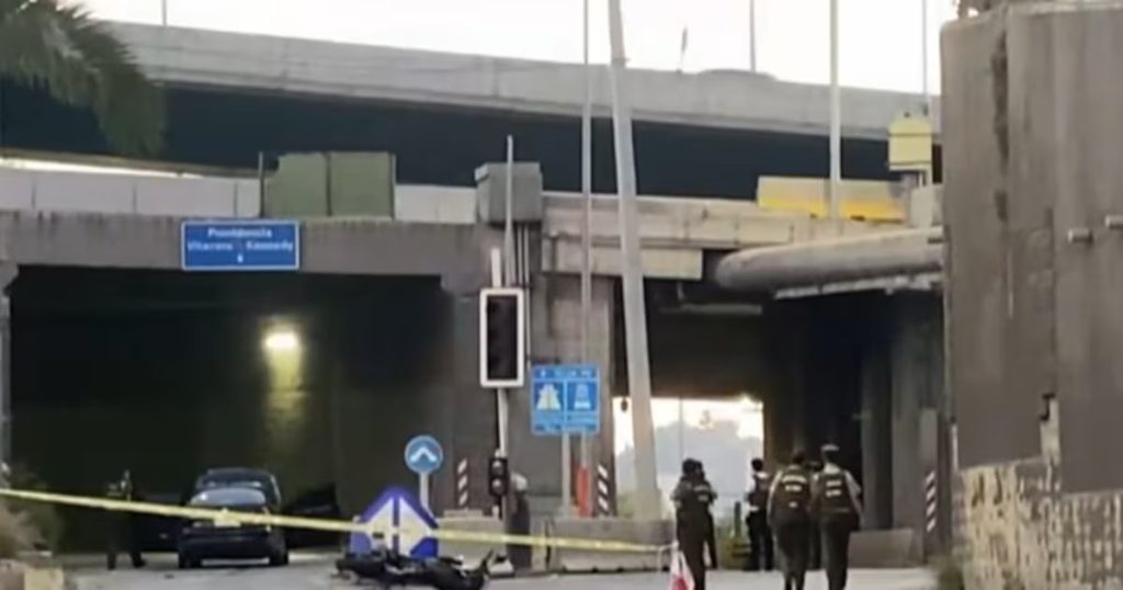 Impactante tiroteo en Huechuraba deja un muerto y un herido grave.