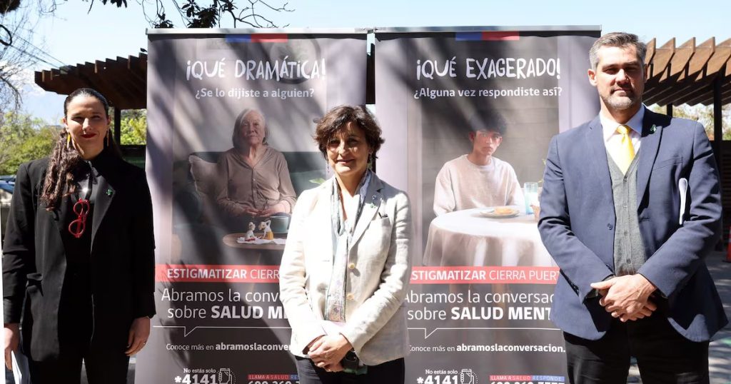 Chile impulsa diálogo sobre salud mental con nueva campaña