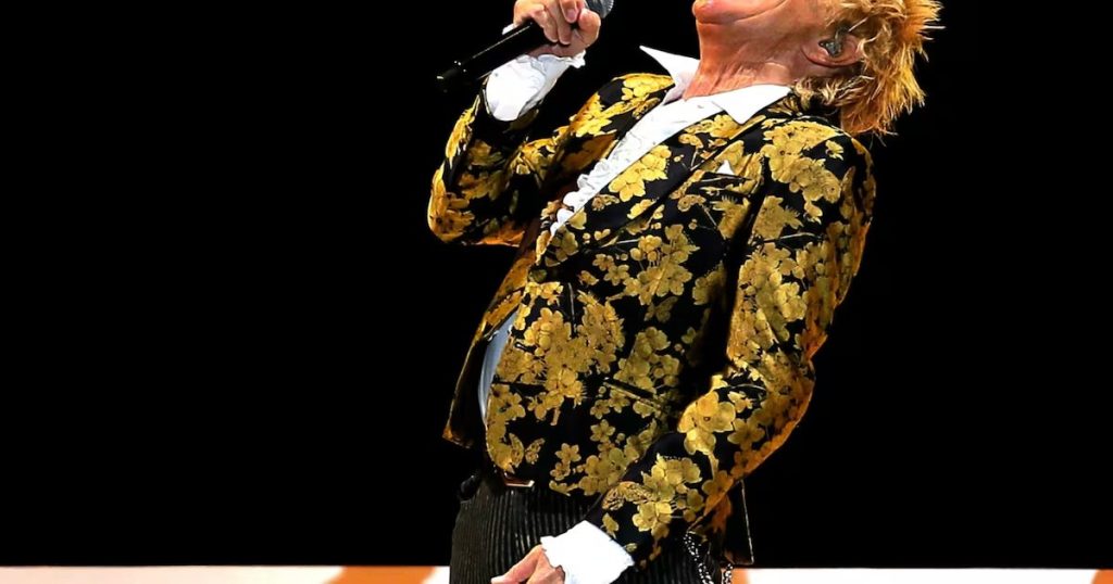 Rod Stewart emociona en su última visita a Chile con un show memorable