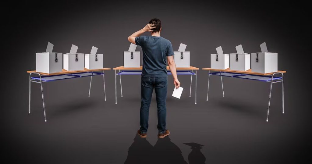 El desafío de captar votos en una elección polarizada