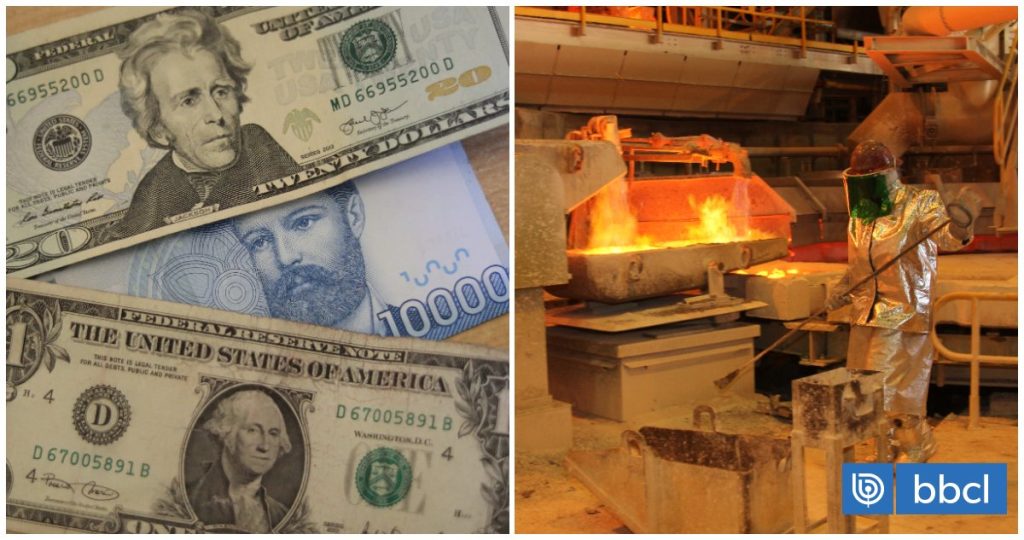 Dólar cae mientras el cobre alcanza máximos recientes