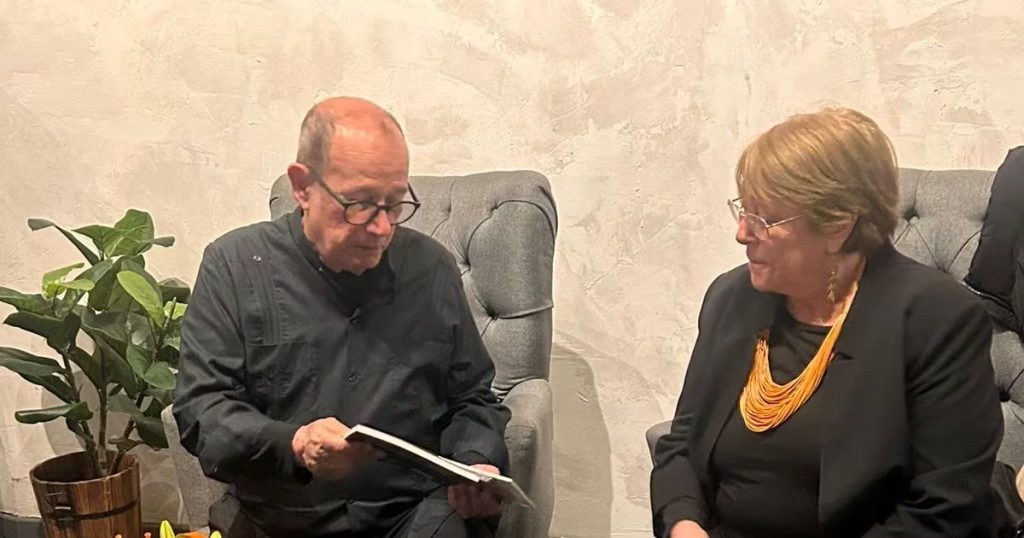 Michelle Bachelet y Silvio Rodríguez: Un Encuentro Cálido y Memorable