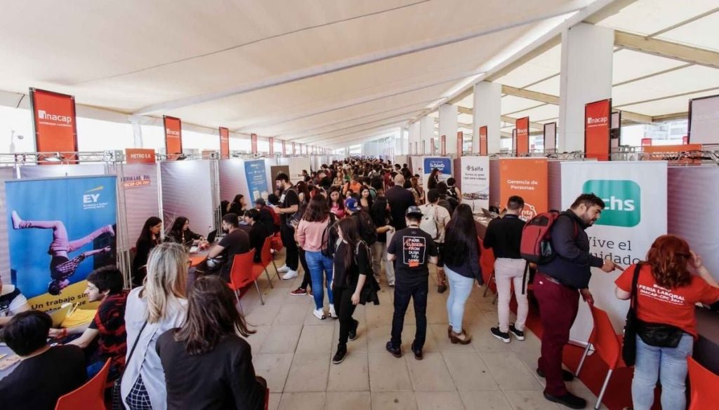 Feria Laboral INACAP-CPC 2025: Oportunidades en Noviembre