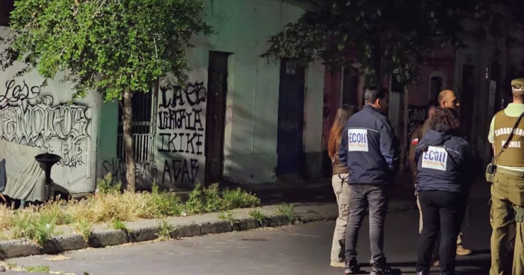 Homicidio en Santiago Centro: Escalofriante Persecución y Tiroteo.