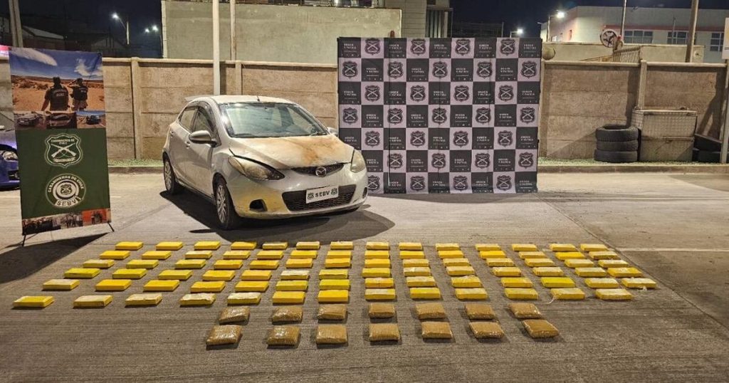 Operativo binacional: golpe al narcotráfico en la frontera Chile-Bolivia