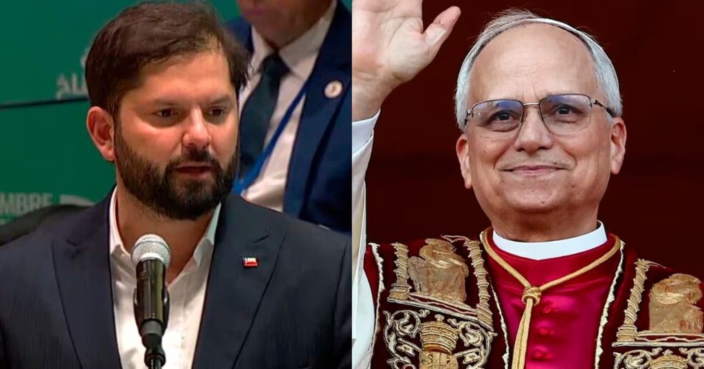 Boric se reúne con el Papa en su visita a Italia