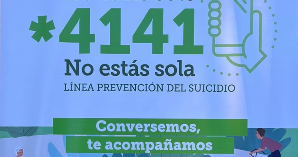 Aumento de llamadas al 4141 revela crisis de salud mental en Chile