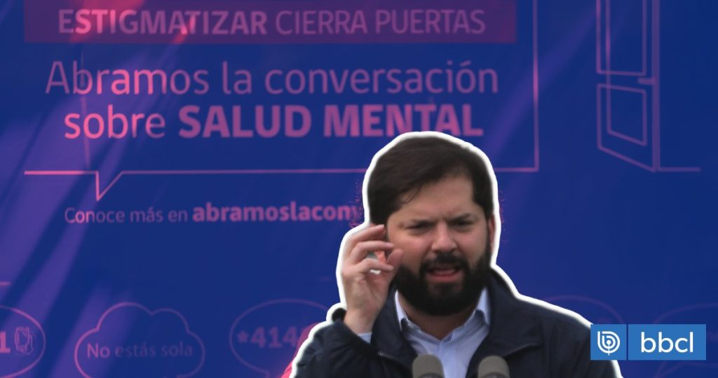 Presidente Boric lidera campaña para desestigmatizar salud mental
