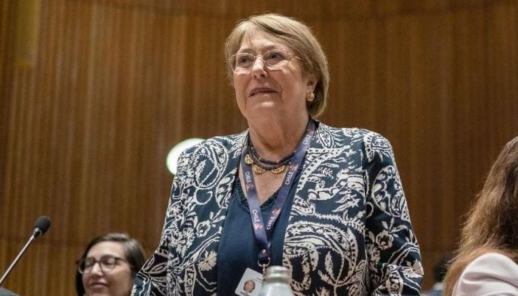 Michelle Bachelet se Postula para Liderar la ONU en 2024
