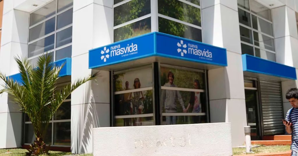Pérdidas financieras afectan a Isapre Nueva Masvida en 2025