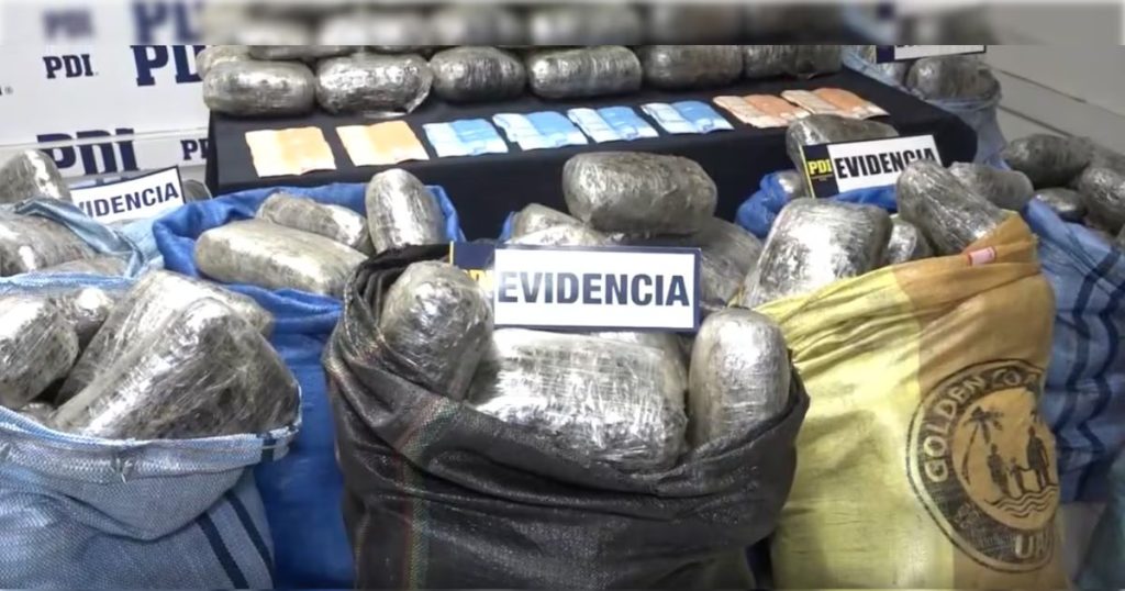 Camionero detenido con cargamento de marihuana en Tarapacá.