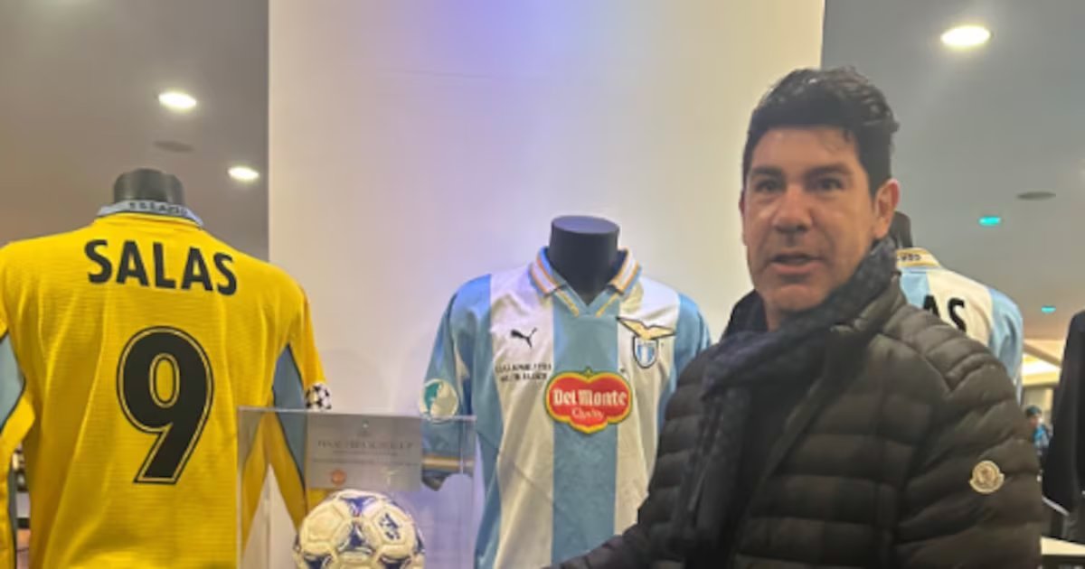 Marcelo Salas regresa a la Lazio: un homenaje en soledad.