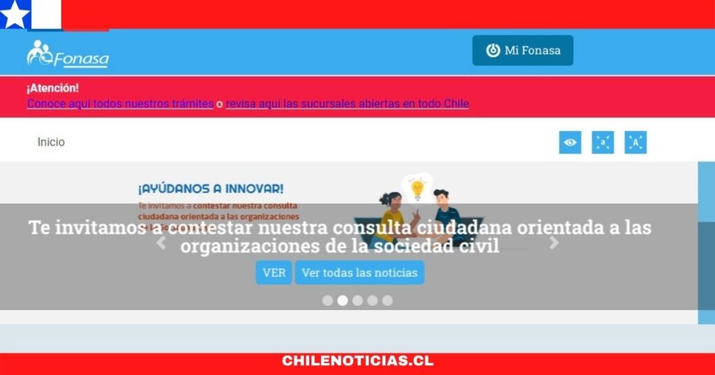 Afiliación a Fonasa Accede al beneficio con estos pasos