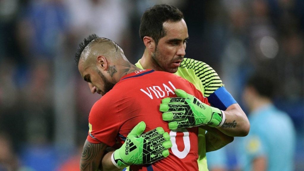 "Te quiero y te admiro": el conmovedor mensaje que Arturo Vidal dedicó a Claudio Bravo