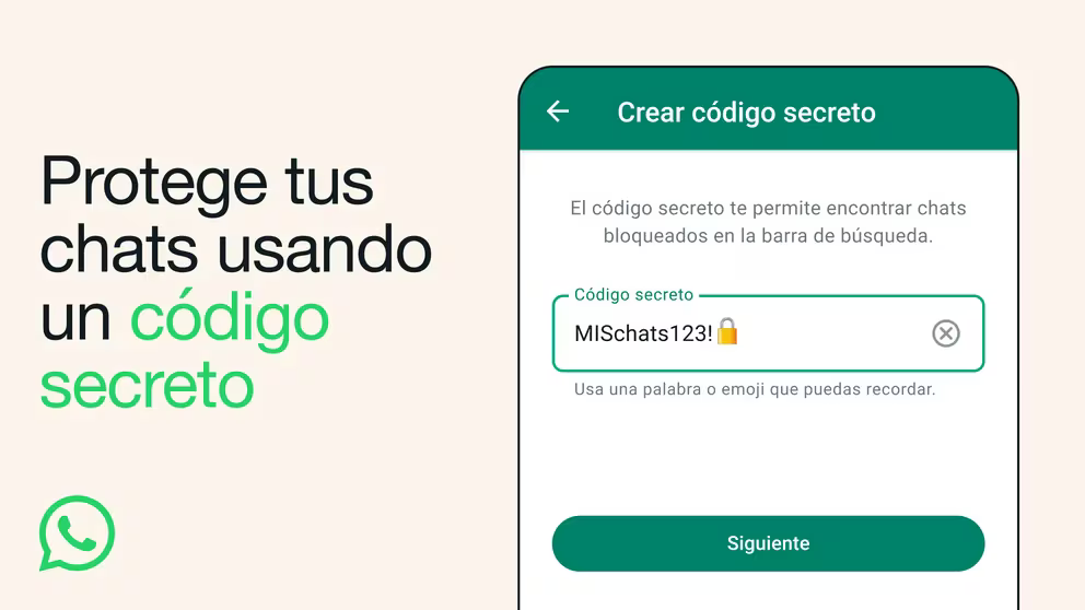 WhatsApp Introduce un Código Secreto