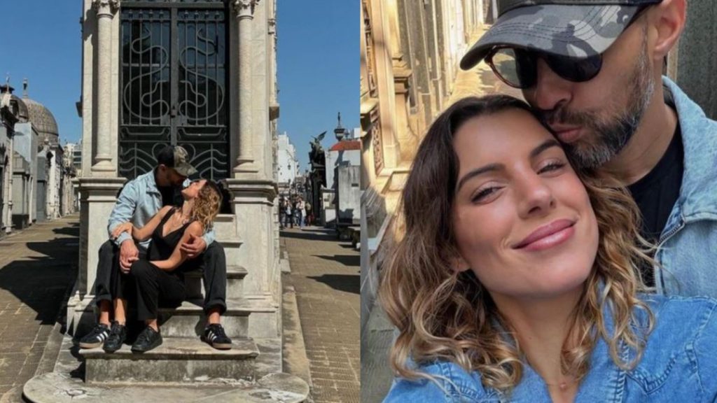 "Bailando en las tumbas": Critican a Maite Orsini y Jorge Valdivia por fotos en cementerio