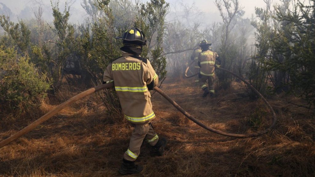 Emiten Alerta Roja por incendio forestal en Ovalle