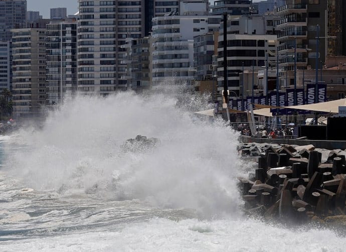 Chile, Perú y Ecuador: los países afectados por las “marejadas anormales”