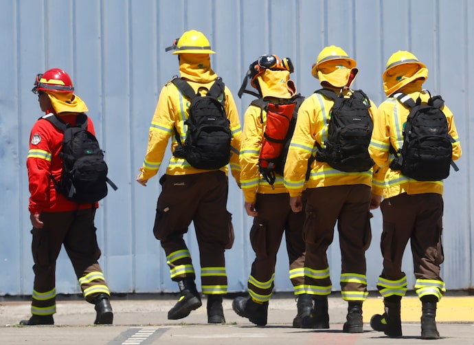Conaf detalla que incendios forestales en la RM aumentaron en un 83% en comparación a la temporada anterior