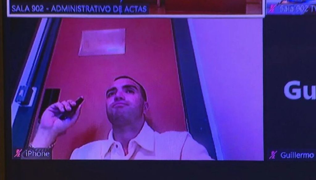 Martín de los Santos Audiencia - Martín de los Santos enfrenta tensa audiencia judicial en Santiago