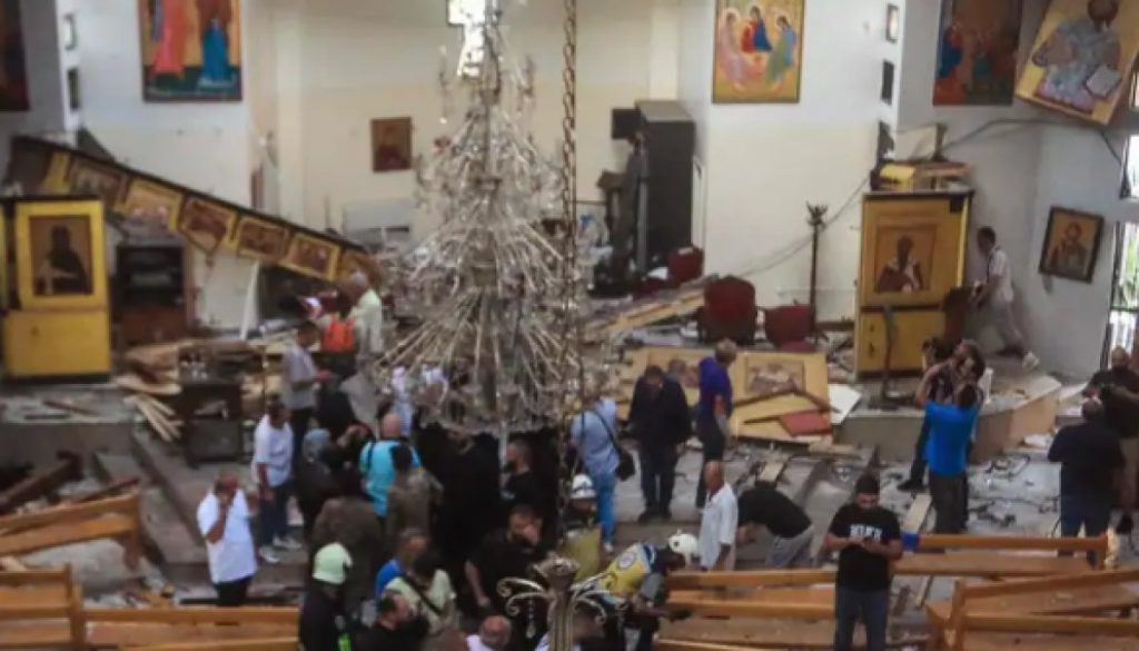 Suicidio Iglesia en Damasco - Tragedia en Iglesia de Damasco: Suicidio Deja 20 Víctimas