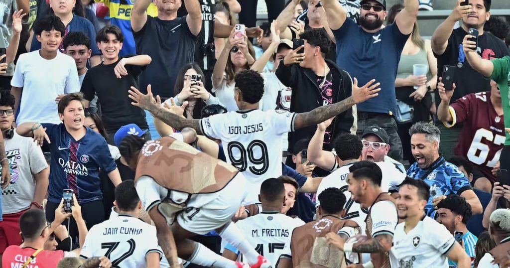 Botafogo Vence al PSG - Botafogo vence al PSG y sacude el Mundial de Clubes 2025