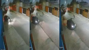 Conductor Evade Encerrona - Conductor Evita Encerrona con Hábil Maniobra en San Ramón