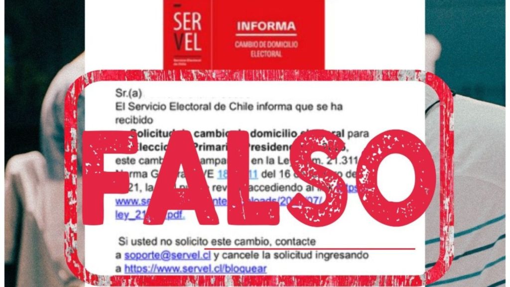 Estafa Correo Servel - Alerta: Estafa Correo Servel busca robar tus datos personales