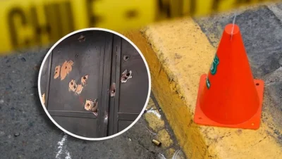Balacera en Conchalí - Impactante Balacera en Conchalí Deja Casa Acribillada y Heridos