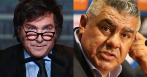 Milei Crítica a Tapia - Javier Milei y su contundente crítica a Chiqui Tapia