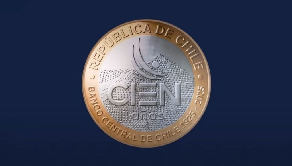 Nueva Moneda de 100 Pesos Chile - Nueva Moneda de 100 Pesos en Chile Rinde Homenaje al Centenario