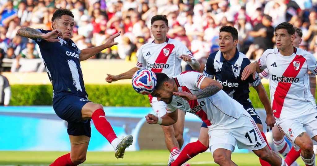 Paulo Díaz Empate River - Paulo Díaz brilla en empate de River ante Monterrey en Mundial de Clubes