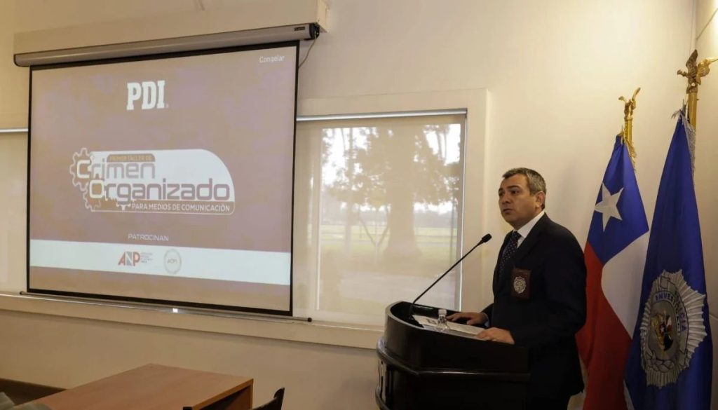 Taller Crimen Organizado PDI - PDI Capacita a Medios en Estrategias Contra el Crimen Organizado