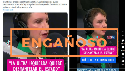 Tohá Ultraizquierda Desmantelar - Carolina Tohá Explica Comentario sobre la Ultraizquierda en Chile