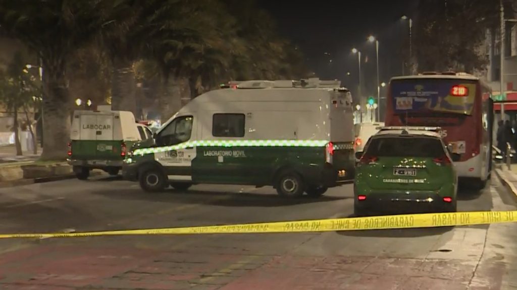 Asalto Micro Plaza Italia - PDI evita robo en micro y abate a asaltante en Plaza Italia
