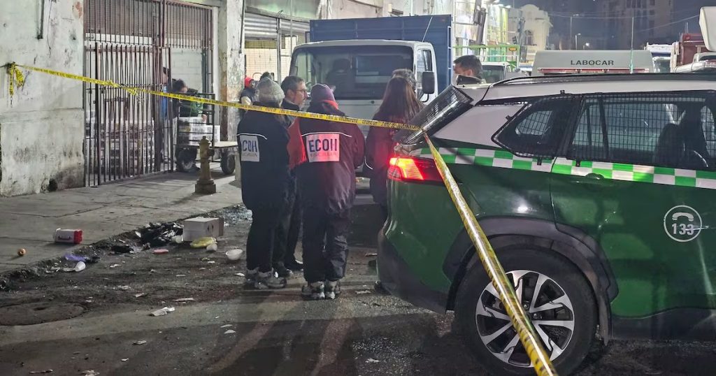 Asesinato de un Hombre en la Vega Central de Recoleta - Impactante Asesinato en la Vega Central de Recoleta
