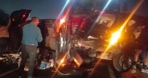 Colisión Ruta 5 Sur - Ruta 5 Sur reabierta tras choque múltiple en Curicó