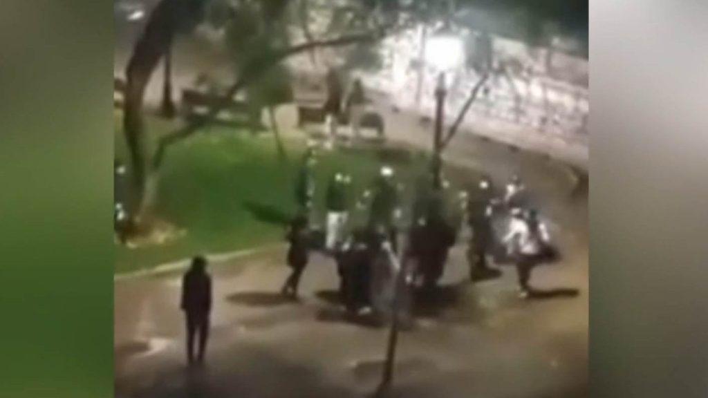 Detención Jauría Bellavista Santiago - Detención de "La Jauría" sacude el centro de Santiago.