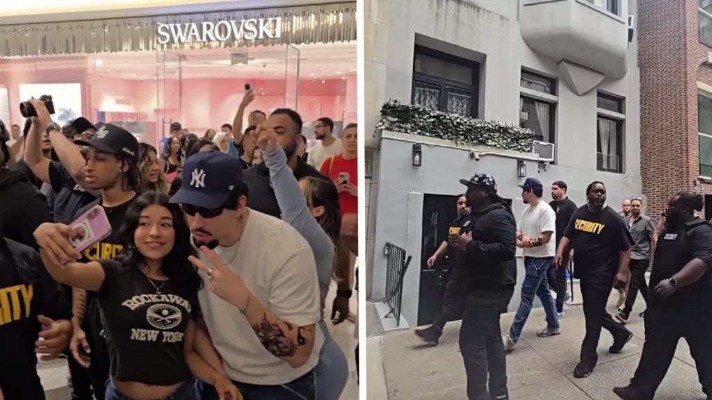 Doble Chileno de Bad Bunny en Nueva York - Impactante Imitador Chileno de Bad Bunny Asombra en Nueva York