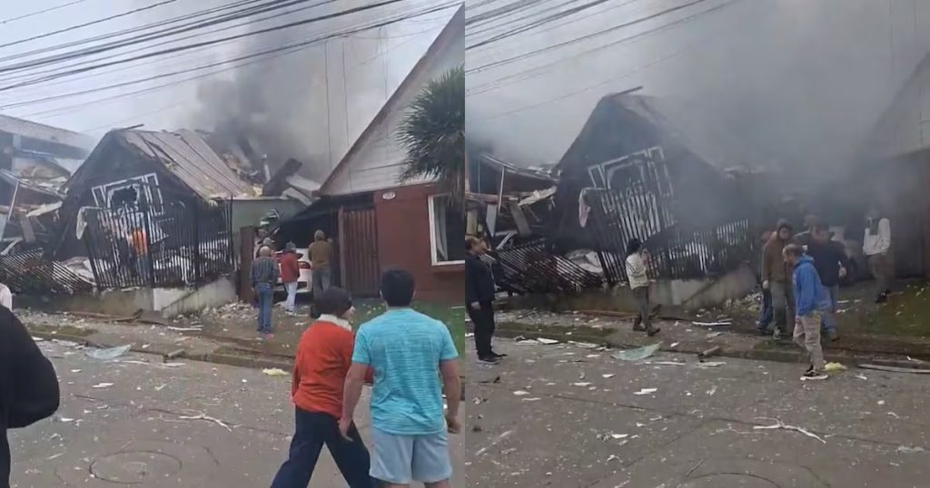 Explosión en Temuco Causa Daños en las Viviendas del Sector - Explosión en Temuco: Daños Severos y Preocupación Local