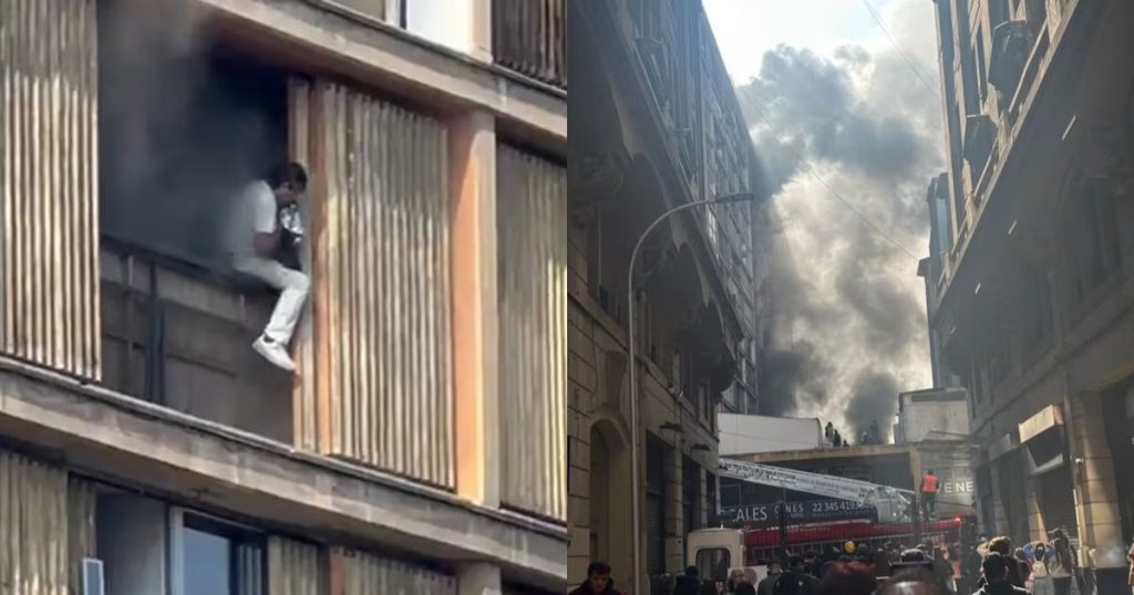 Incendio Galería Comercial Santiago - Incendio en Santiago: Antiguos Cines Convertidos en Bodegas