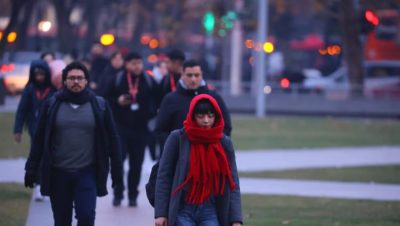 Nuevo Sistema Frontal en la Zona Central de Chile - Intensas Lluvias y Vientos Golpearán la Zona Central de Chile